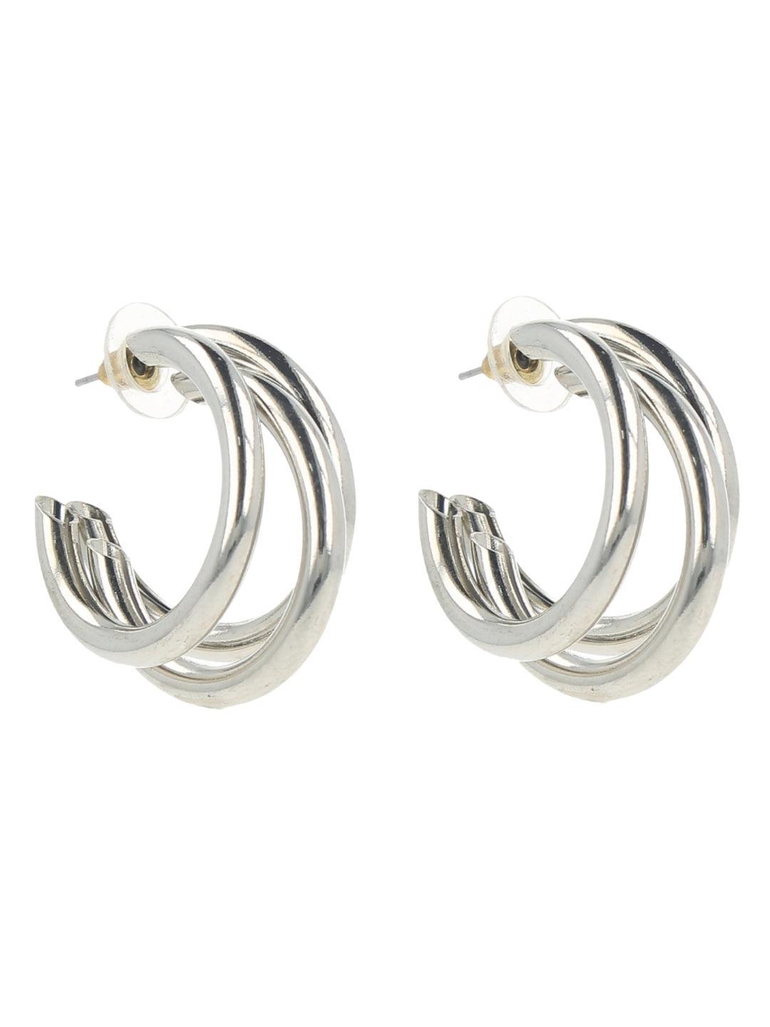 Ishhaara Triple Hoop Earrings