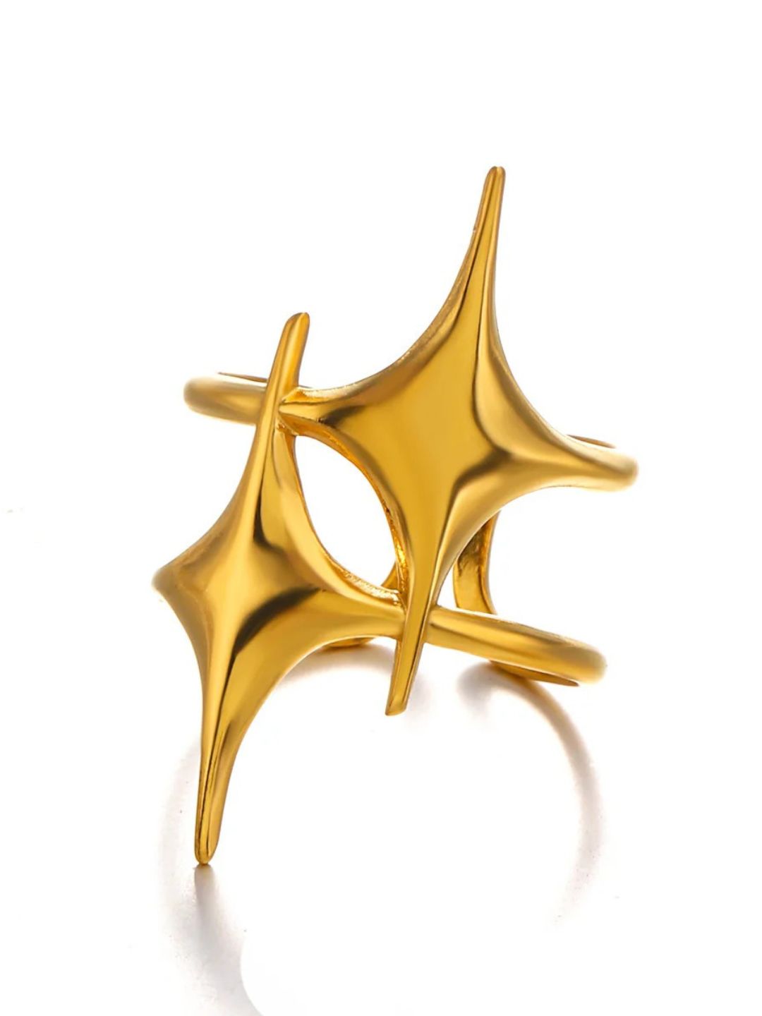 Ishhaara Triple Star Ring
