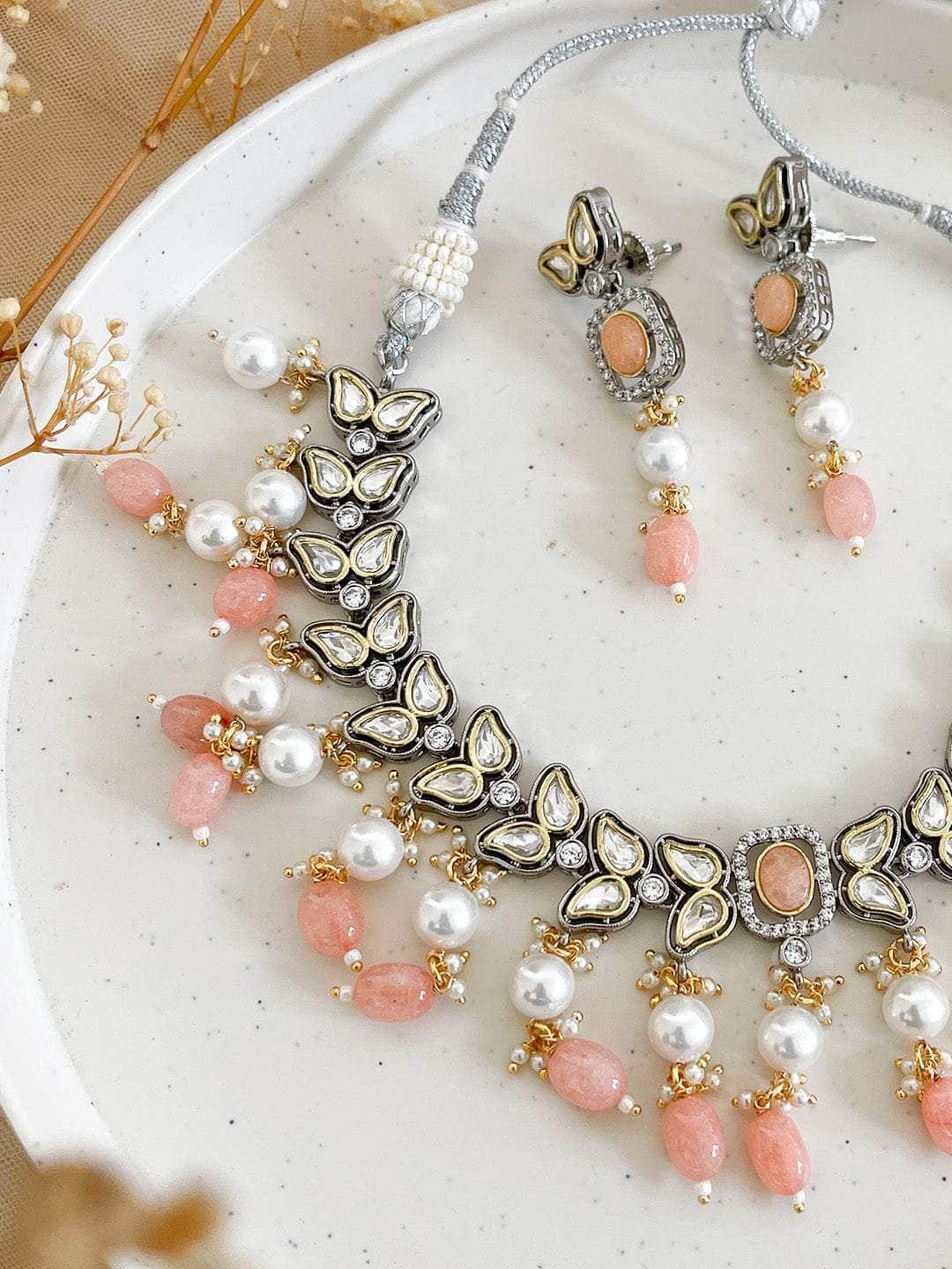 Ishhaara Tulips Pearl Beads Mala