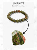 Ishhaara Unakite Bracelet For Inner Peace