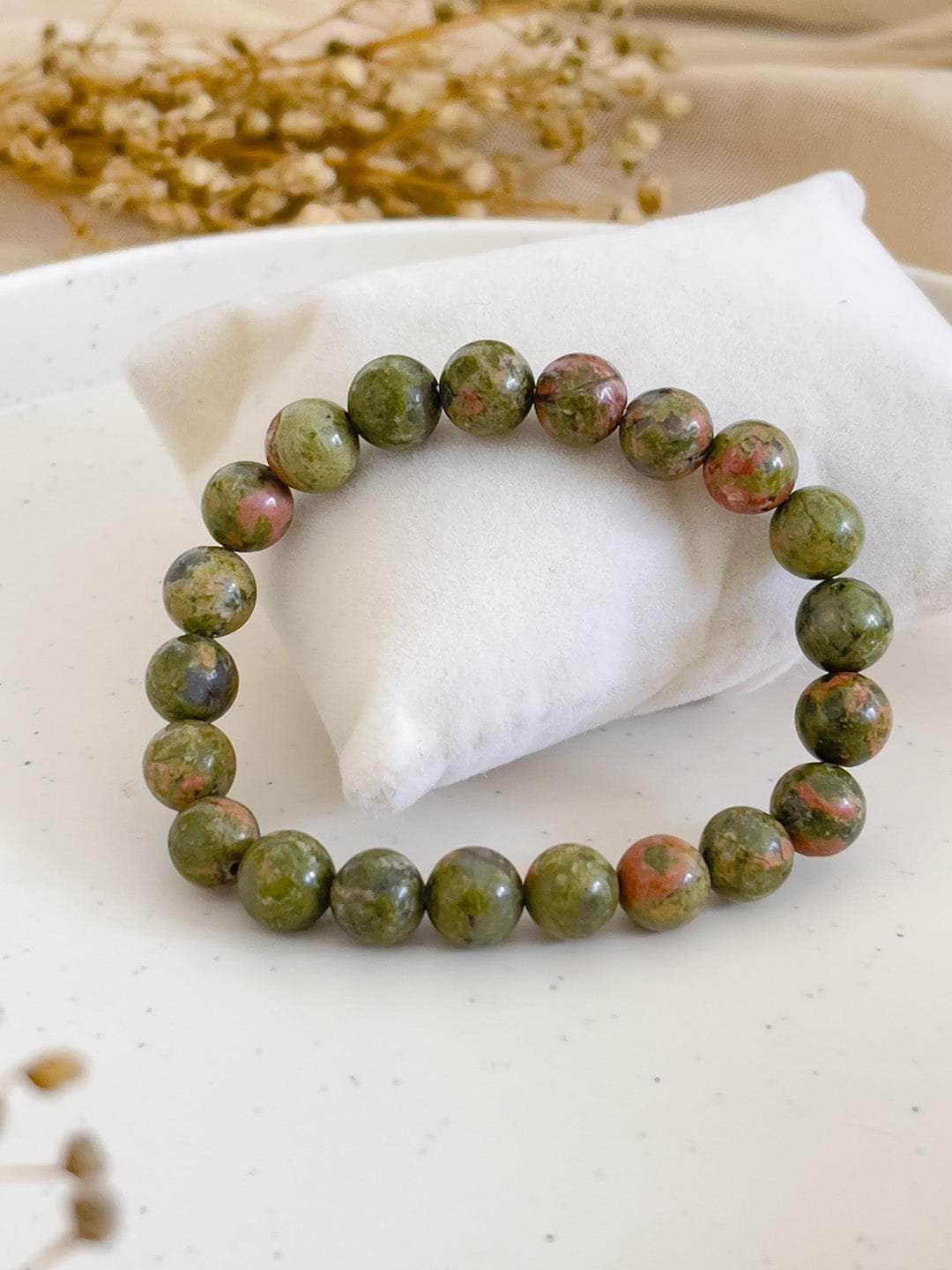 Ishhaara Unakite Bracelet For Inner Peace