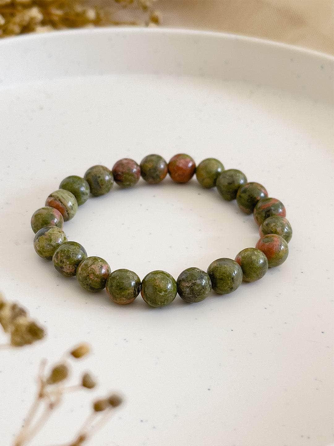 Ishhaara Unakite Bracelet For Inner Peace