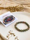 Ishhaara Unakite Bracelet For Inner Peace