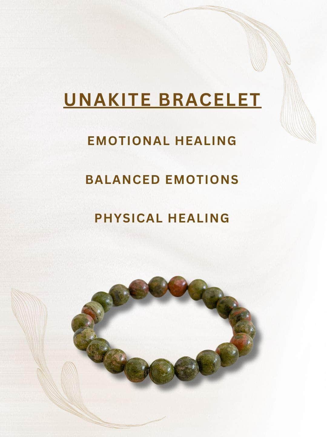 Ishhaara Unakite Bracelet For Inner Peace