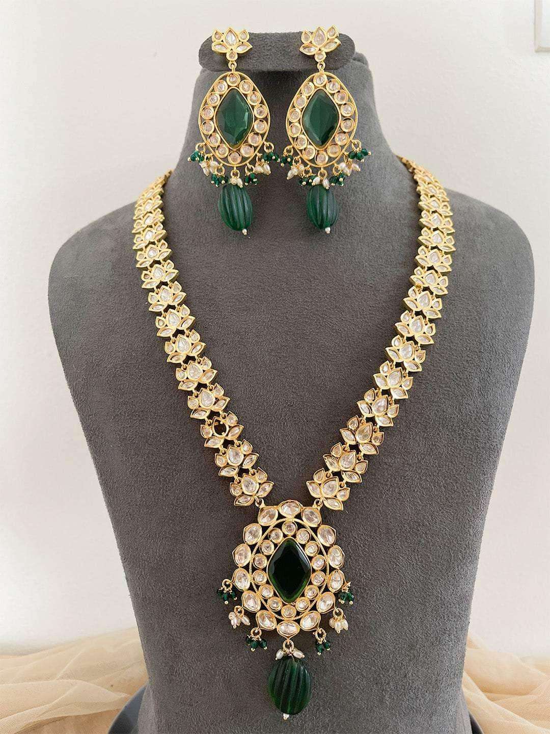 Buy Uncut Diamond Pachi Necklace Online Ishhaara