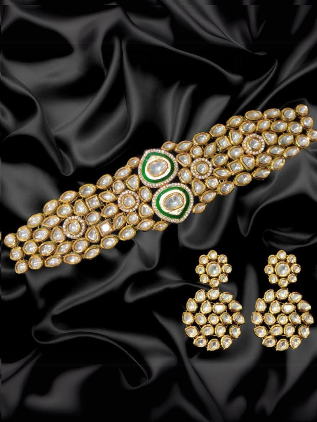 Ishhaara Uncut Diamond Polki Kundan Meena Jadau Jewellery