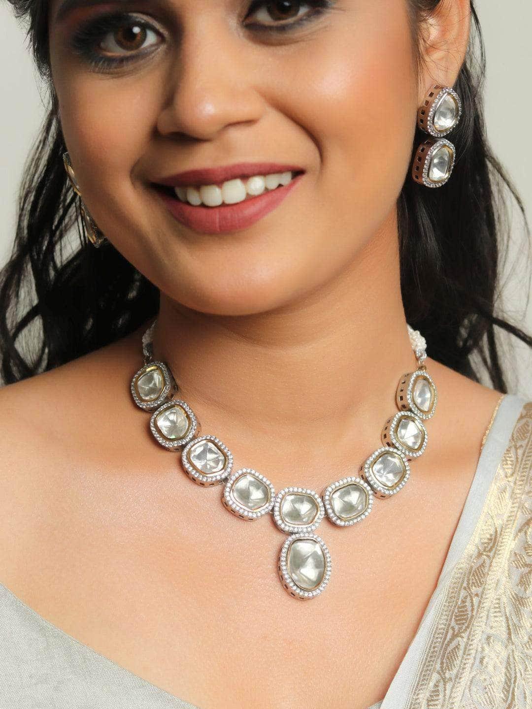 Ishhaara Uncut Kundan Polki Necklace