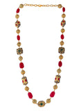 Ishhaara Victorian Semi Precious Long Chain