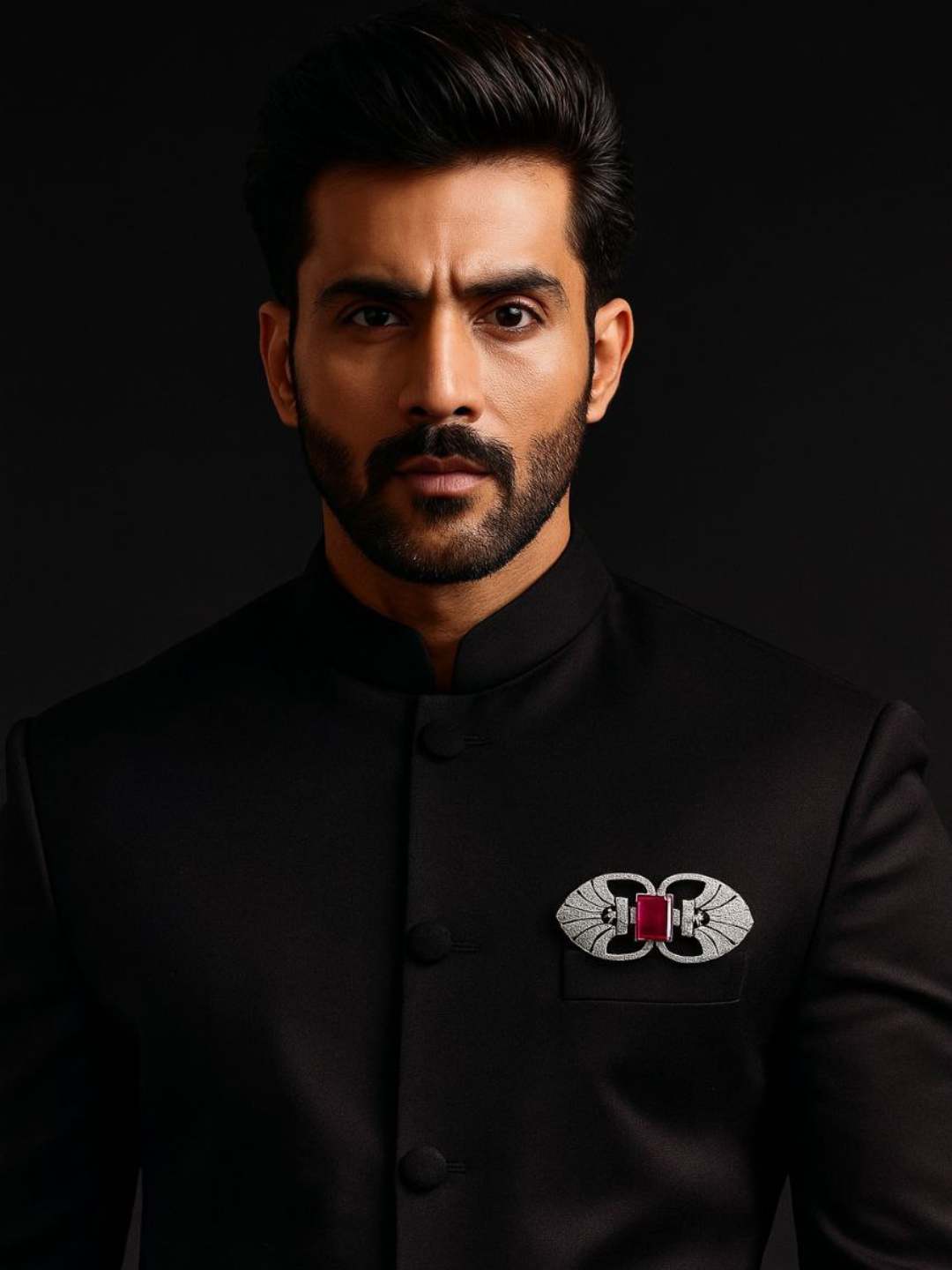 Ishhaara Vintage Groom Brooch