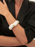 Ishhaara White Chroma Bone Bracelets