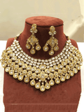 Ishhaara Green Meena Polki Symmetry Set