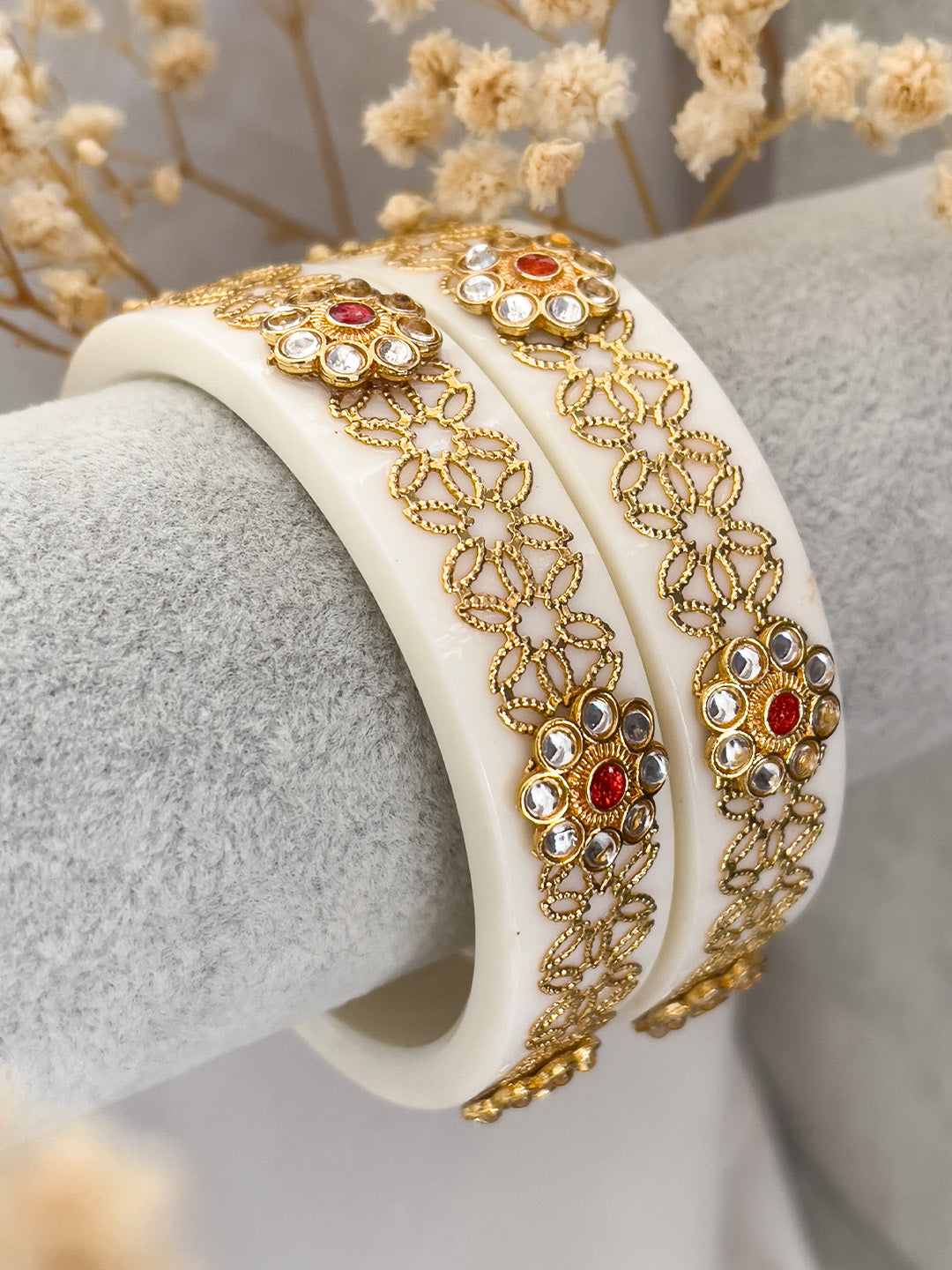 Rajputi Design Rajasthani Kada Set