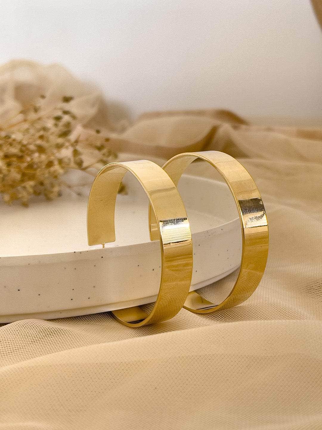 Ishhaara Wide Chunky Big Hoops