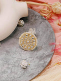 Ishhaara Yashika Aannand In The Royal Round Kundan Ring