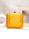 Ishhaara Designer Fabric Box Clutch