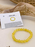 Ishhaara Yellow Jade Bracelet