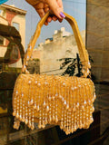 Ishhaara Pearl Designer Clutch