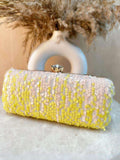 Ishhaara Soft Sequined Clutch