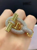 Ishhaara Zirconia Knot Ring