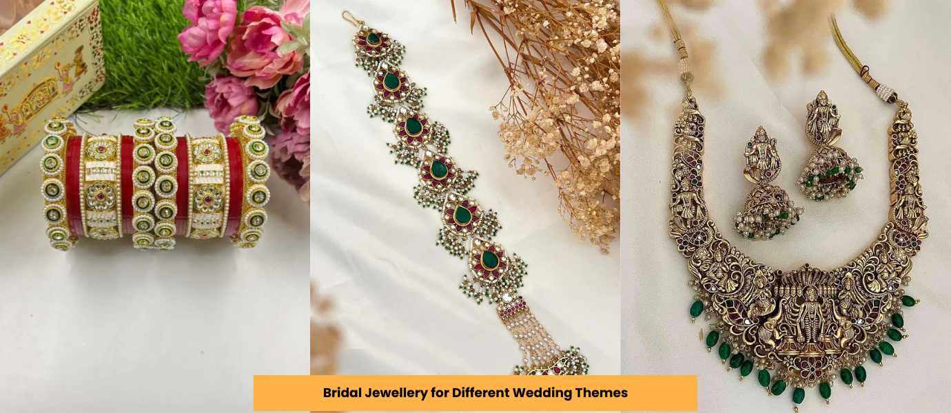 Bridal Jewellery for Different Wedding Themes