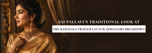 Sai Pallavi's Traditional Look At The Ramayana Trailer Launch: Jewellery Breakdown