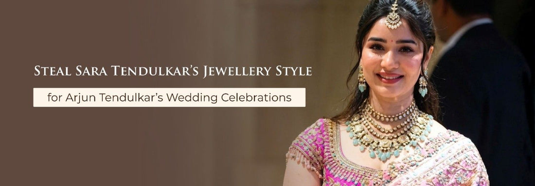 Sara Tendulkar’s Jewellery Style For Arjun Tendulkar’s Wedding Celebrations