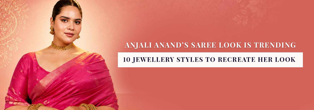 Anjali Anand’s Saree Look