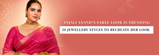 Anjali Anand’s Saree Look