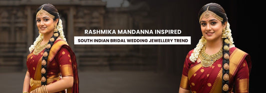 Rashmika Mandanna Inspired South Indian Bridal Wedding Jewellery