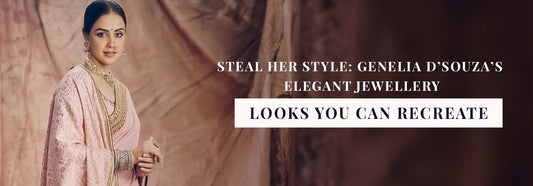 Genelia D’Souza’s Elegant Jewellery