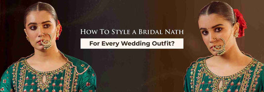 Bridal Nath For Every Wedding Outfit