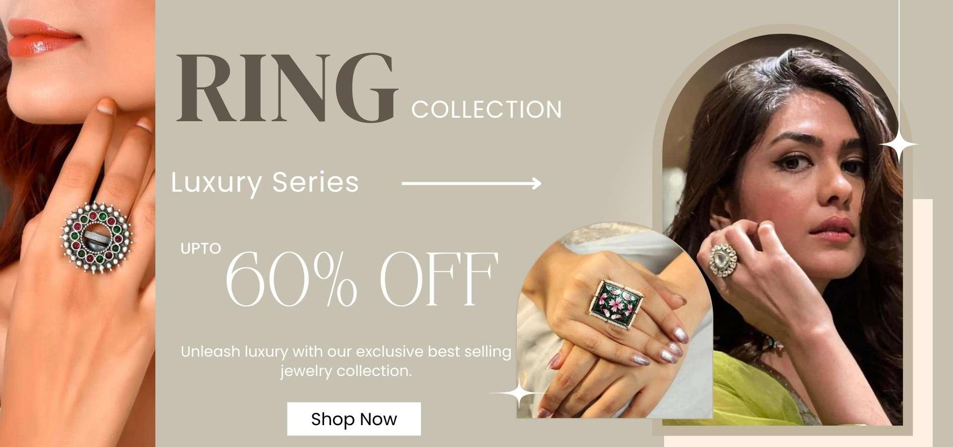 Buy Deisgner Rings Online | Rings for Womens, Girls & Mens | Ishhaara