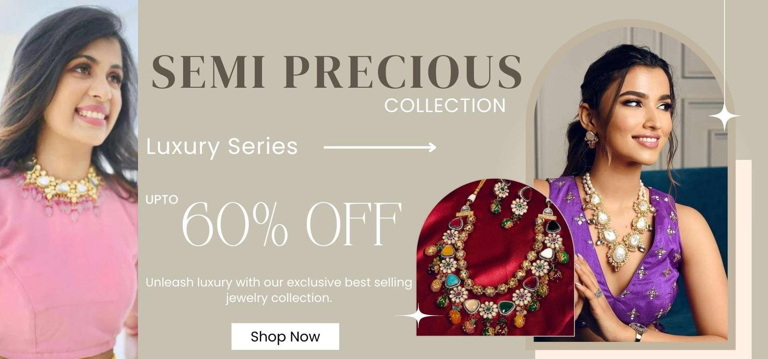 Semi Precious Necklaces - Ishhaara