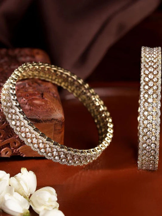American Diamond Studded Bangles