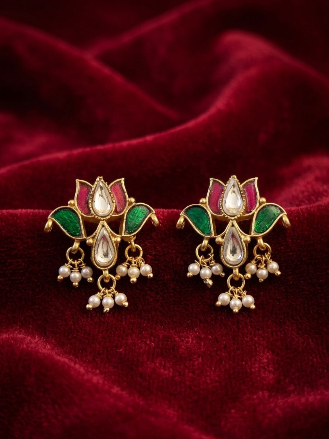 Lotus Glow Bugadi Earcuffs
