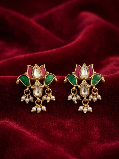 Lotus Glow Bugadi Earcuffs