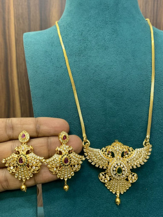 Garuda Chain Pendant Neckalce Set