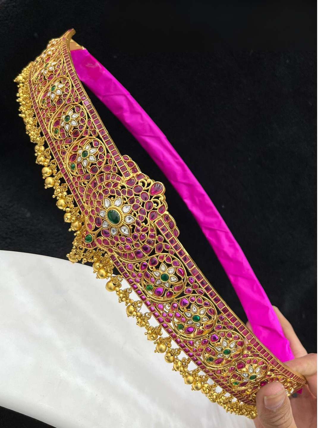 Matte Finish Kemp Green Waist Band