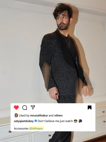 Glowy Stainless Steel Ring