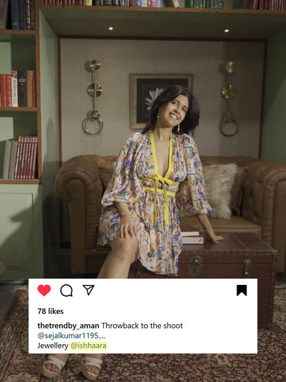 Gradient Drop Earrings Oceanic