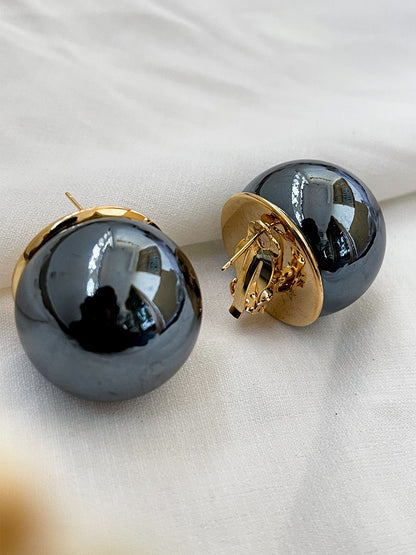 Big Pearl Statement Studs