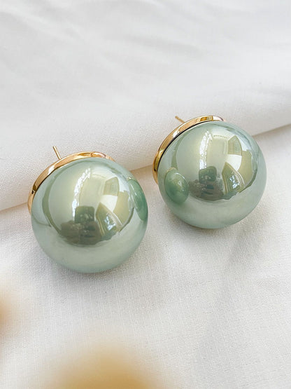 Big Pearl Statement Studs