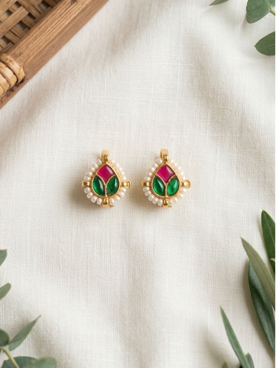 Jadau Kundan Bugadi Earrings