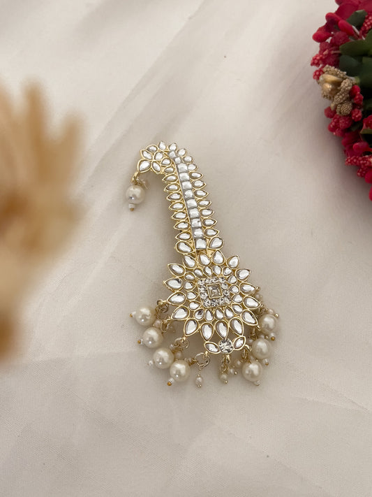 Gold Finish Kundan Polki Kilangi