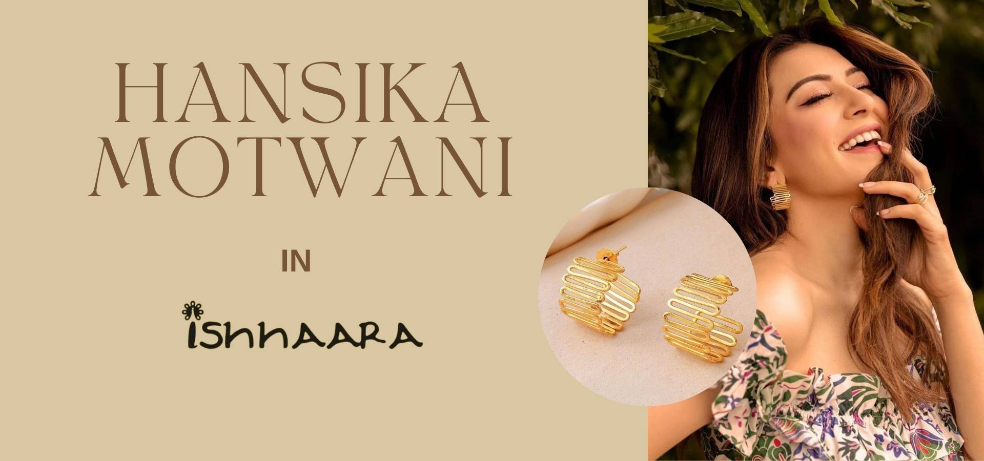 Hansika Motwani jewellery