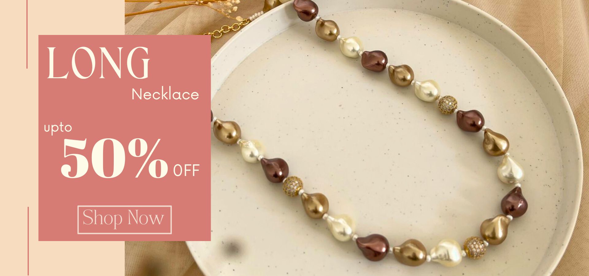 Mother's day long necklace sale
