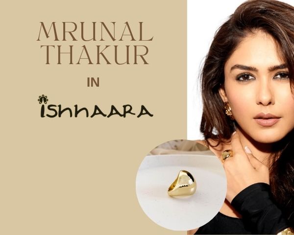 Mrunal Thakur jewellery