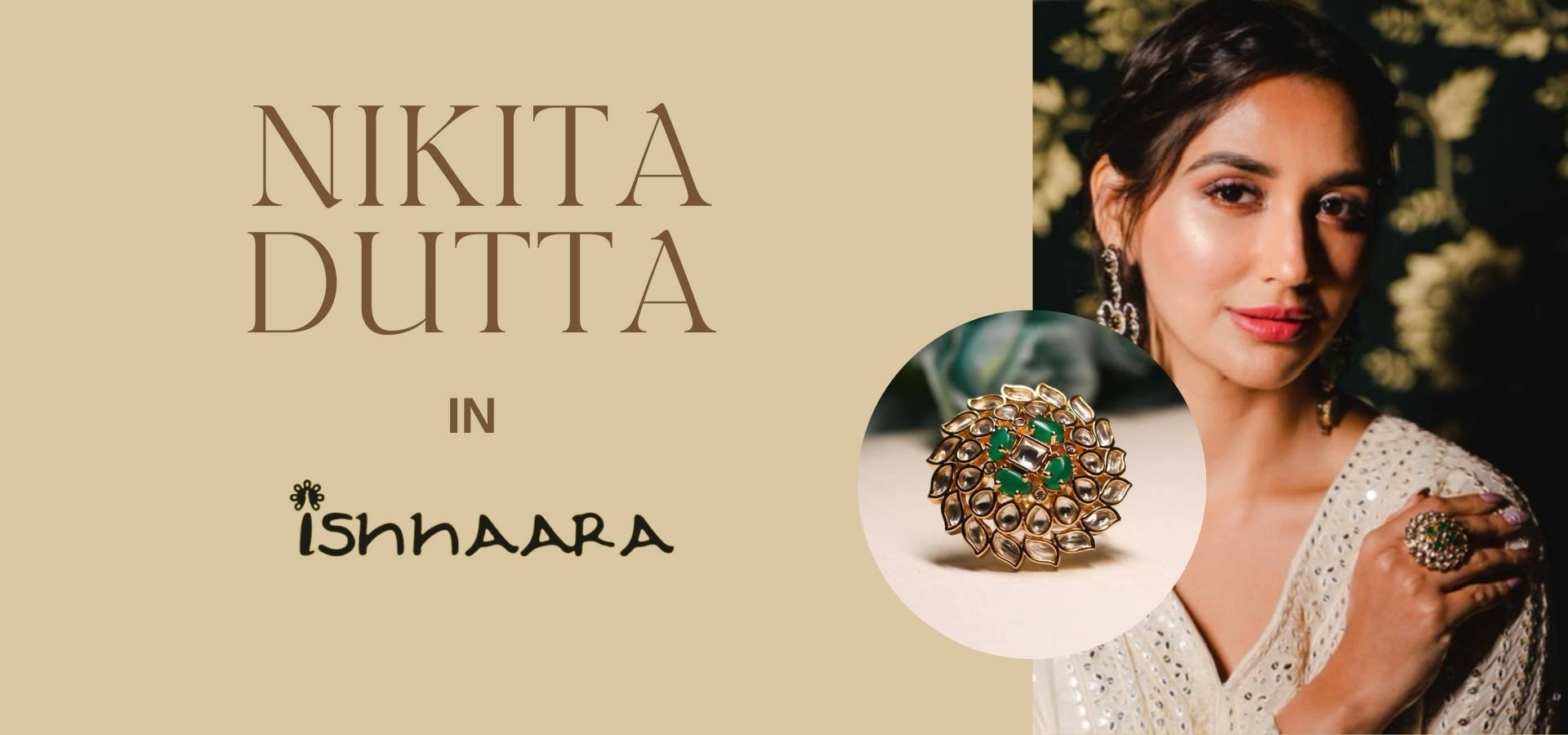 Nikita Dutta jewellery