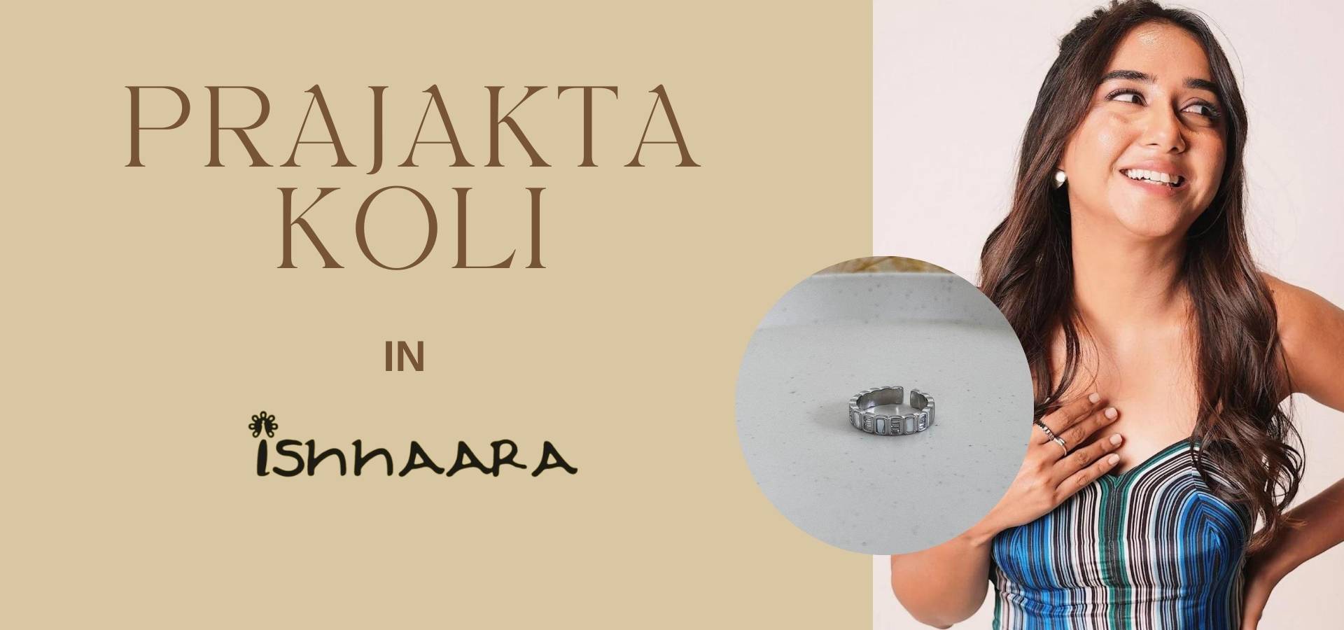 Prajakta Koli jewellery