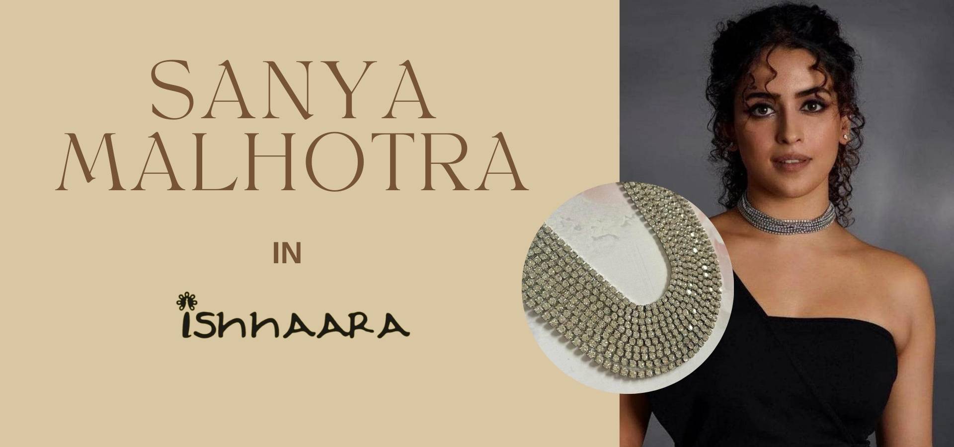 Sanya Malhotra jewellery